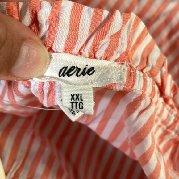 NWT aerie woven tie shoulder tank top - Picture 7 of 12